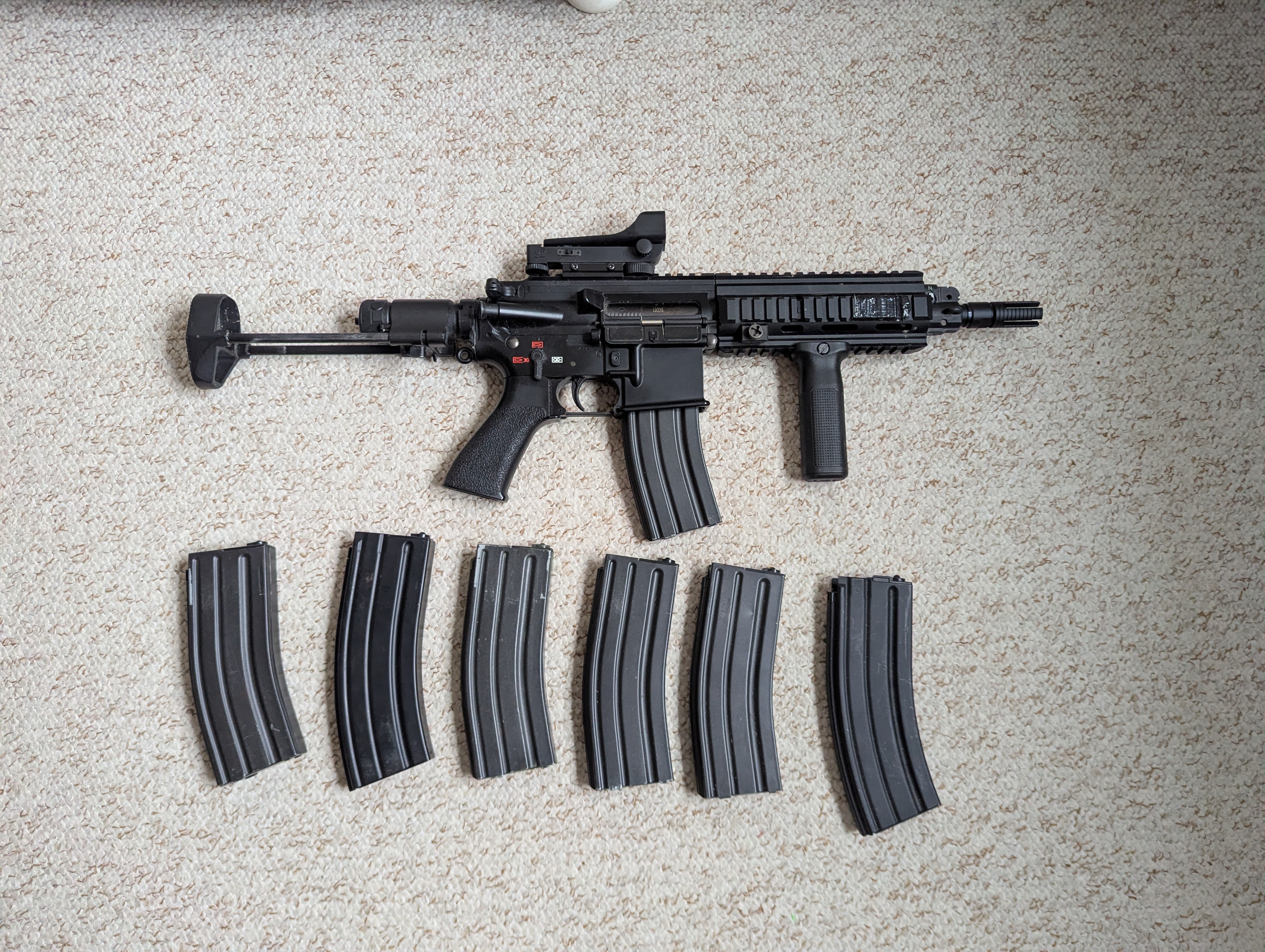 Tokyo Marui HK416c NGRS Package